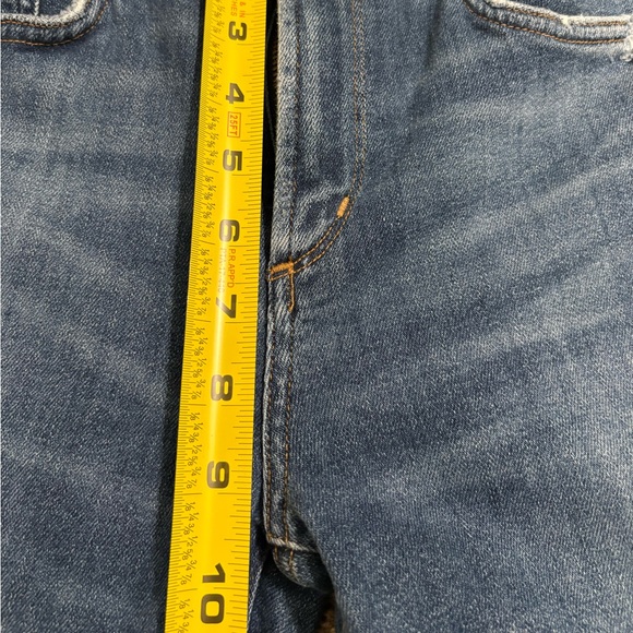 Agolde Sophie Light Blue Denim Jeans - Picture 5 of 9